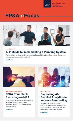 FP&A In Focus Newsletter